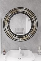 Зеркало SANTREK HOME (фотопечать) "Палермо" 700х700мм (круг)