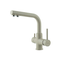 LM3061PGR Смеситель для кухни LEMARK Comfort с подключением к фильтру питьевой воды ГРЕЙ (в цвет моек LEMARK)