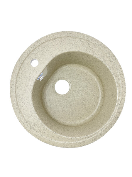 Мойка SANTREK AQUA PRO ROUND SA-R510 D=510 мм, круглая (песок-302) (+сифон)