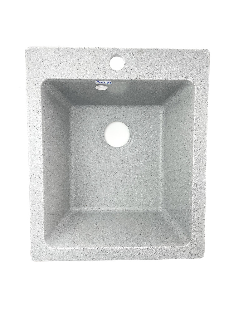 Мойка SANTREK AQUA PRO BOXY SA-B505 1 чаша 427*505 мм (серый-310) (+сифон)