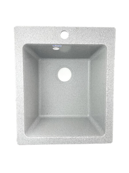 Мойка SANTREK AQUA PRO BOXY SA-B505 1 чаша 427*505 мм (серый-310) (+сифон)