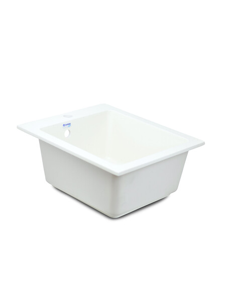 Мойка SANTREK AQUA PRO BOXY SA-B505 1 чаша 427*505 мм (иней-321) (+сифон)