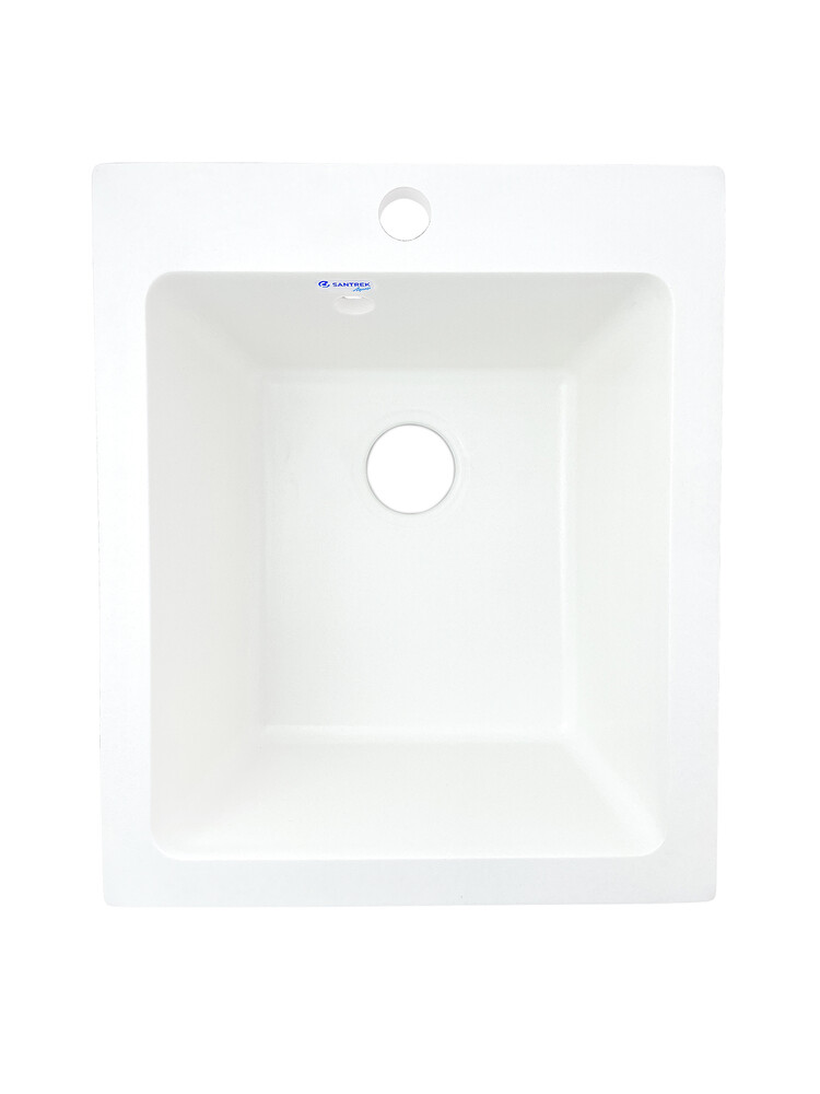 Мойка SANTREK AQUA PRO BOXY SA-B505 1 чаша 427*505 мм (иней-321) (+сифон)