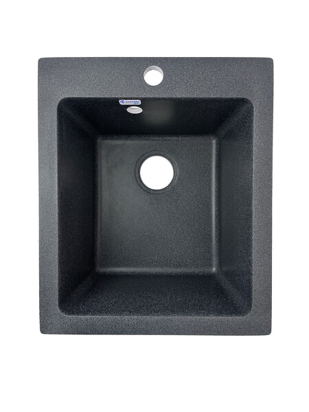 Мойка SANTREK AQUA PRO BOXY SA-B505 1 чаша 427*505 мм (графит-309) (+сифон)