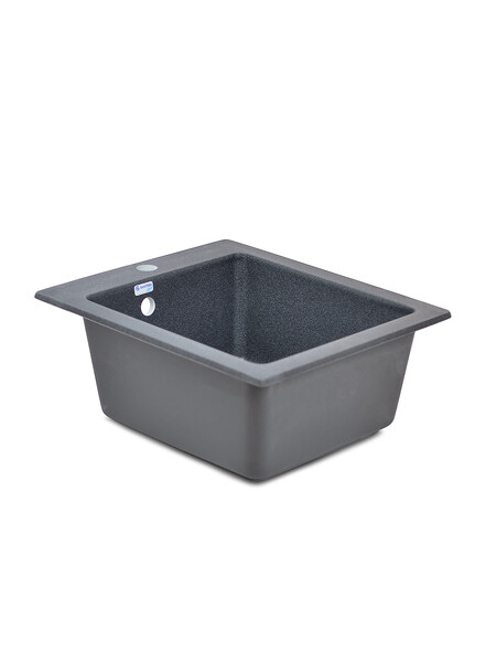 Мойка SANTREK AQUA PRO BOXY SA-B505 1 чаша 427*505 мм (графит-309) (+сифон)