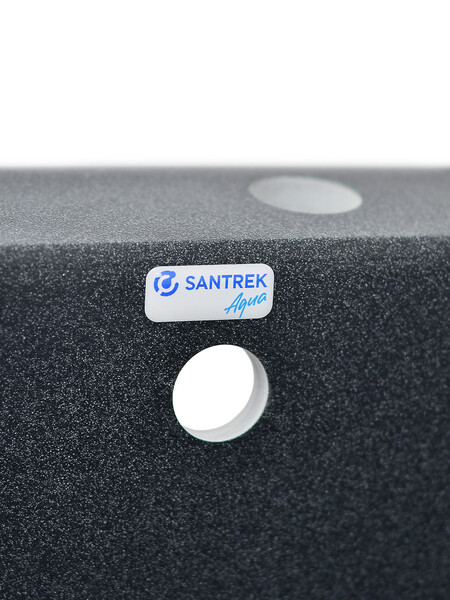 Мойка SANTREK AQUA PRO BOXY SA-B505 1 чаша 427*505 мм (графит-309) (+сифон)