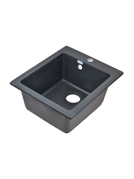 Мойка SANTREK AQUA PRO BOXY SA-B505 1 чаша 427*505 мм (графит-309) (+сифон)