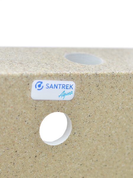 Мойка SANTREK AQUA PRO BOXY SA-B505 1 чаша 427*505 мм (песок-302) (+сифон)