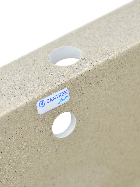 Мойка SANTREK AQUA PRO BOXY SA-B505 1 чаша 427*505 мм (песок-302) (+сифон)