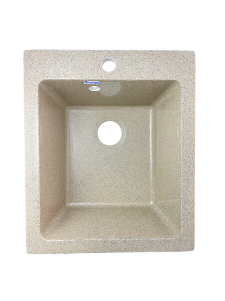 Мойка SANTREK AQUA PRO BOXY SA-B505 1 чаша 427*505 мм (песок-302) (+сифон)