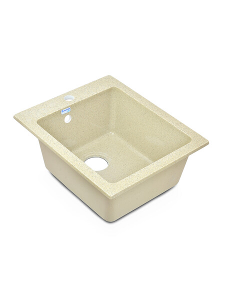 Мойка SANTREK AQUA PRO BOXY SA-B505 1 чаша 427*505 мм (песок-302) (+сифон)