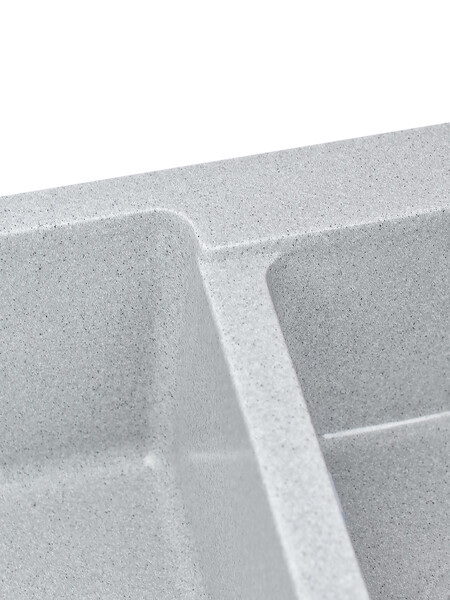 Мойка SANTREK AQUA PRO BOXY SA-B780K 2 чаши 780*510 мм (серый-310) (без сифона)