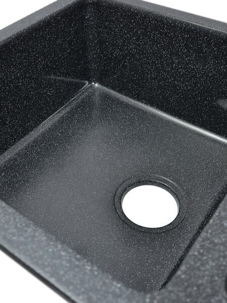 Мойка SANTREK AQUA PRO BOXY SA-B780K 2 чаши 780*510 мм (черный-308) (без сифона)