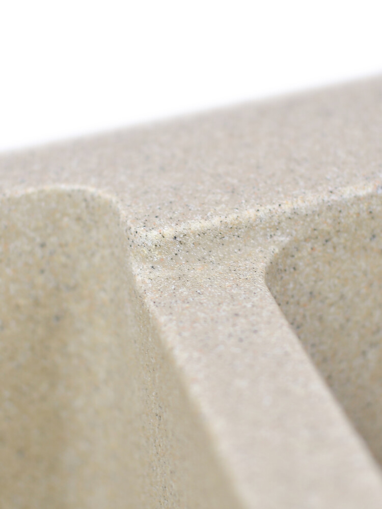 Мойка SANTREK AQUA PRO BOXY SA-B780K 2 чаши 780*510 мм (песок-302) (без сифона)