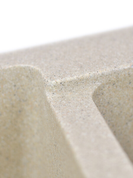 Мойка SANTREK AQUA PRO BOXY SA-B780K 2 чаши 780*510 мм (песок-302) (без сифона)