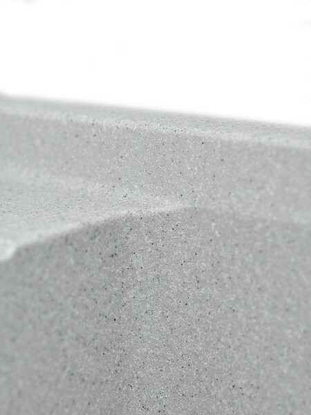 Мойка SANTREK AQUA PRO BOXY SA-B760L чаша+крыло 760*500 мм (серый-310) (+сифон)