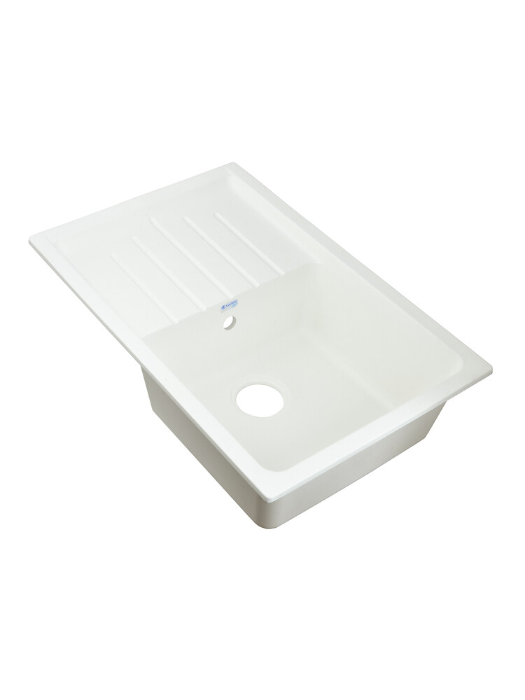 Мойка SANTREK AQUA PRO BOXY SA-B760L чаша+крыло 760*500 мм (иней-321) (+сифон)