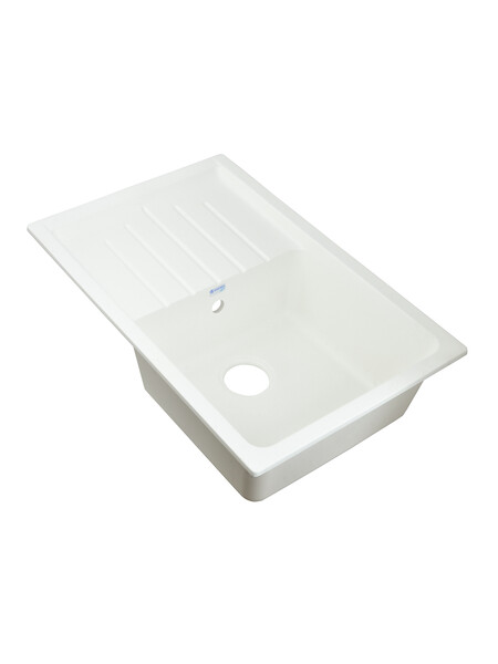 Мойка SANTREK AQUA PRO BOXY SA-B760L чаша+крыло 760*500 мм (иней-321) (+сифон)