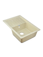 Мойка SANTREK AQUA PRO BOXY SA-B760L чаша+крыло 760*500 мм (песок-302) (+сифон)