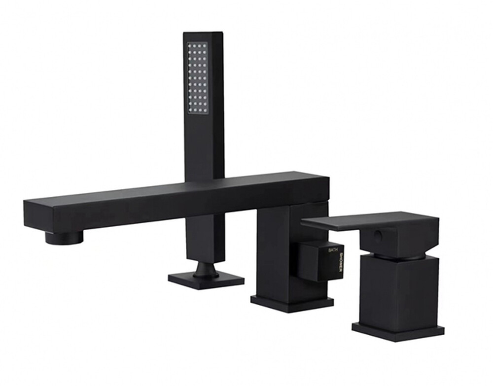 DA1514905 Смеситель на борт ванны D&K Bayern.Liszt  черный