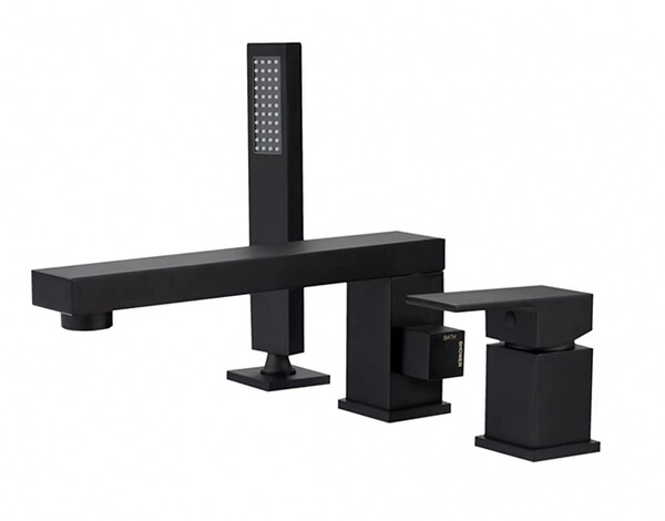 DA1514905 Смеситель на борт ванны D&K Bayern.Liszt  черный