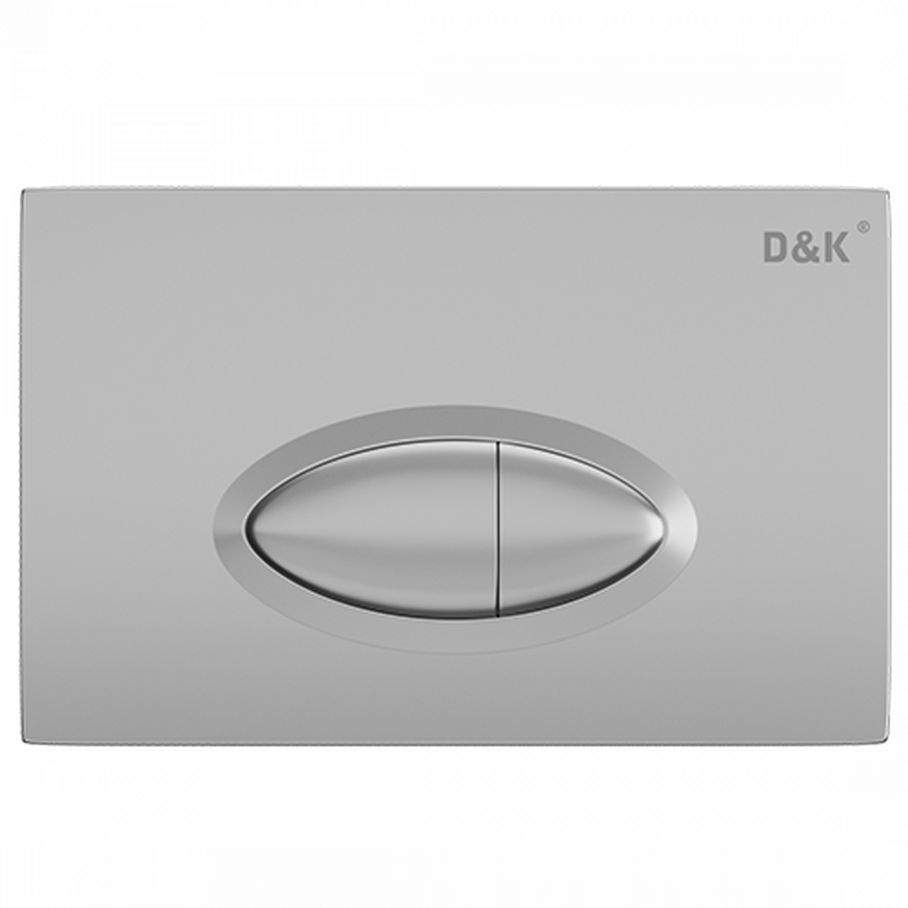  Клавиша смыва D&K Rhein.Marx DB1399002, матовый хром