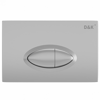  Клавиша смыва D&K Rhein.Marx DB1399002, матовый хром