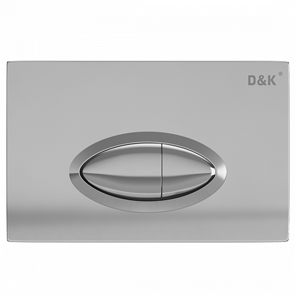 Клавиша смыва D&K Rhein.Marx DB1399001, хром