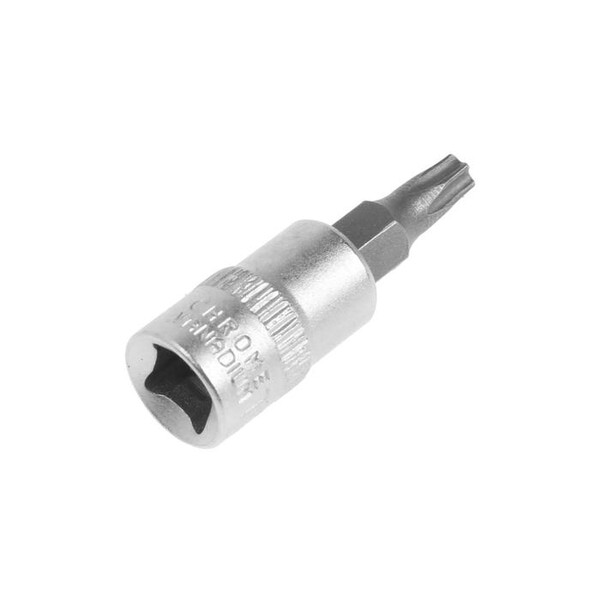 Головка с битой ТУНДРА, под квадрат 1/4", Т25, CrV 1123578