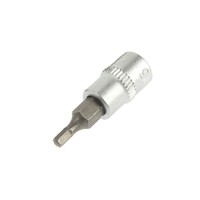Головка с битой ТУНДРА, под квадрат 1/4", H3, CrV 1123583