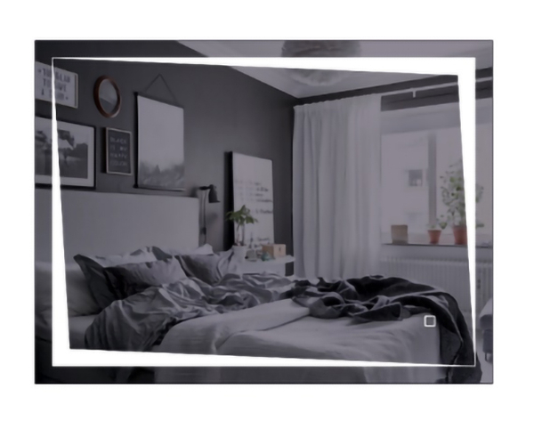 Зеркало SANTREK HOME с LED подсветкой "ГРАНД" 800х600мм