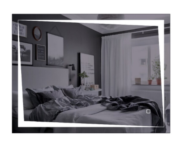 Зеркало SANTREK HOME с LED подсветкой "ГРАНД" 800х600мм