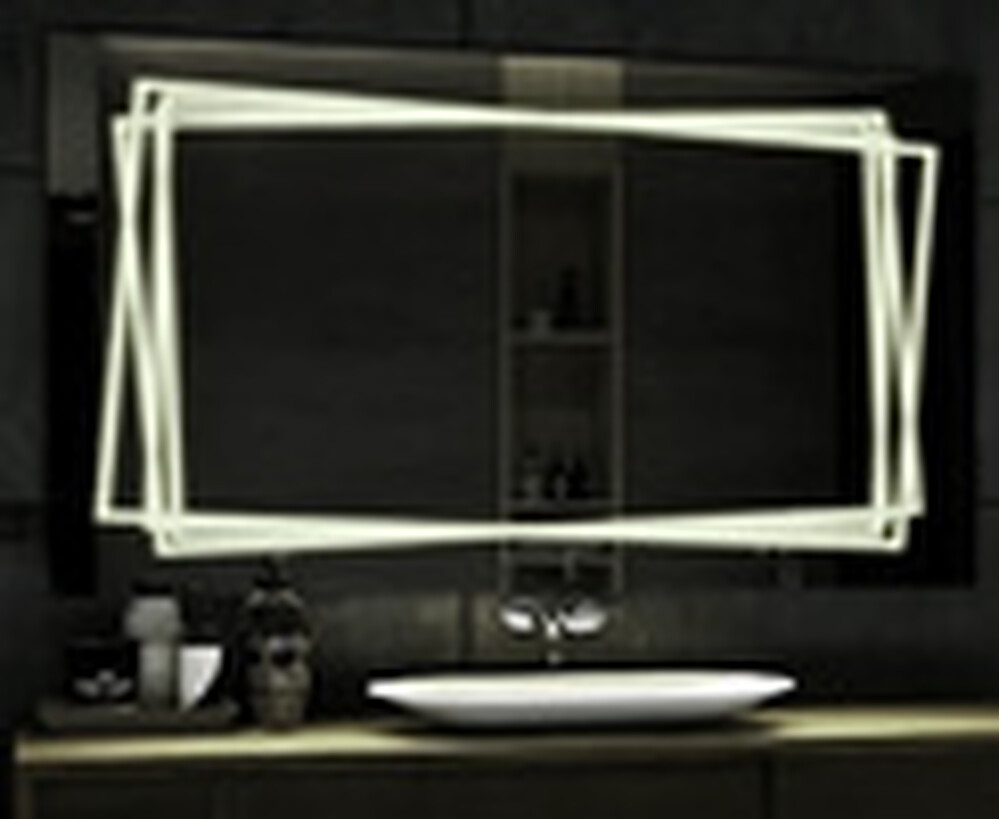 Зеркало SANTREK HOME с LED подсветкой "АВРОРА " 800х600мм