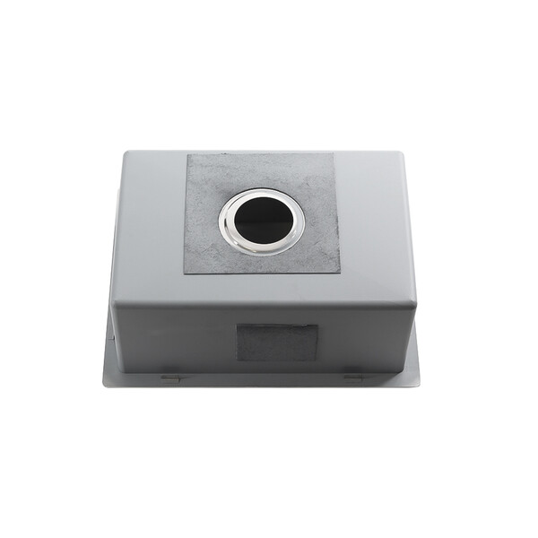 Мойка нерж врезная 500х400х200 т 3,0 САТИН R5040H подстольный монтаж (+ сифон )  AISI 304 MLN