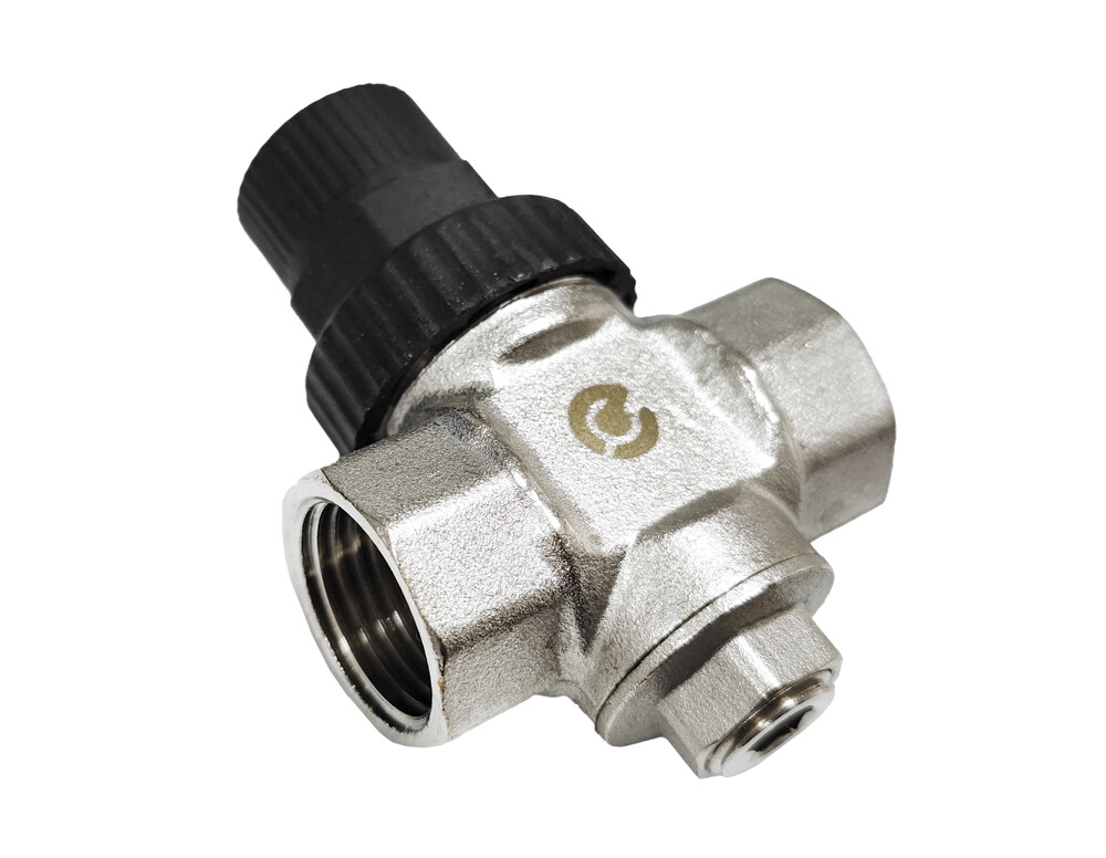 Редуктор давления SANTREK AQUA 1/2" диап,регул: 1,0-6,0 бар с отв. под манометр (002- МАЛЫЙ)