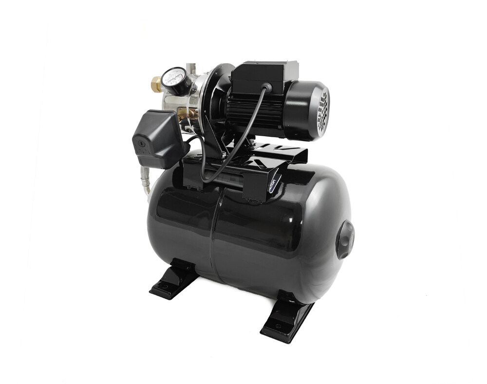 Насосная станция SANTREK AQUA LGJ 370 нерж.корп.,0,37кВт, выс.под. 28м., глубина всасывания 9м,произ. 1800 л/ч  АКЦИЯ***