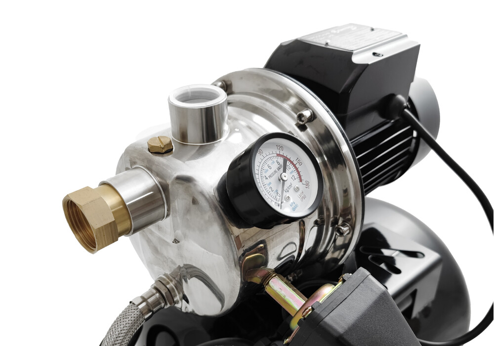 Насосная станция SANTREK AQUA LGJ 100А нерж.корп., 0,75кВт, выс.под. 35м., глубина всасывания 9м,произ. 2760 л/ч  АКЦИЯ  !!!!