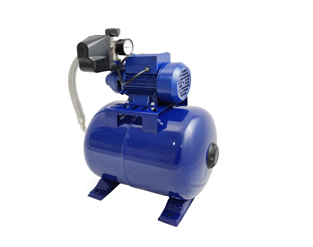 Насосная станция SANTREK AQUA QB 80 чуг.корп., 0,75кВт, выс.под. 55м., глубина всасывания 8м,произ. 3600 л/ч