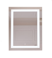 Зеркало SANTREK HOME с LED подсветкой "ПРЕСТИЖ" 600х800 мм (вертикальное)