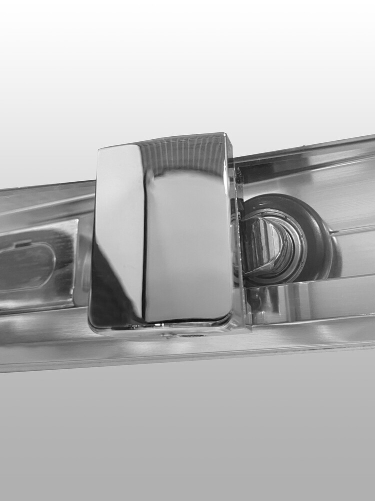 Душевое ограждение SANTREK AQUA Time-R-900-C-Chrome 900*900*1950 Радиус стекло Прозр 6мм, профиль Хром