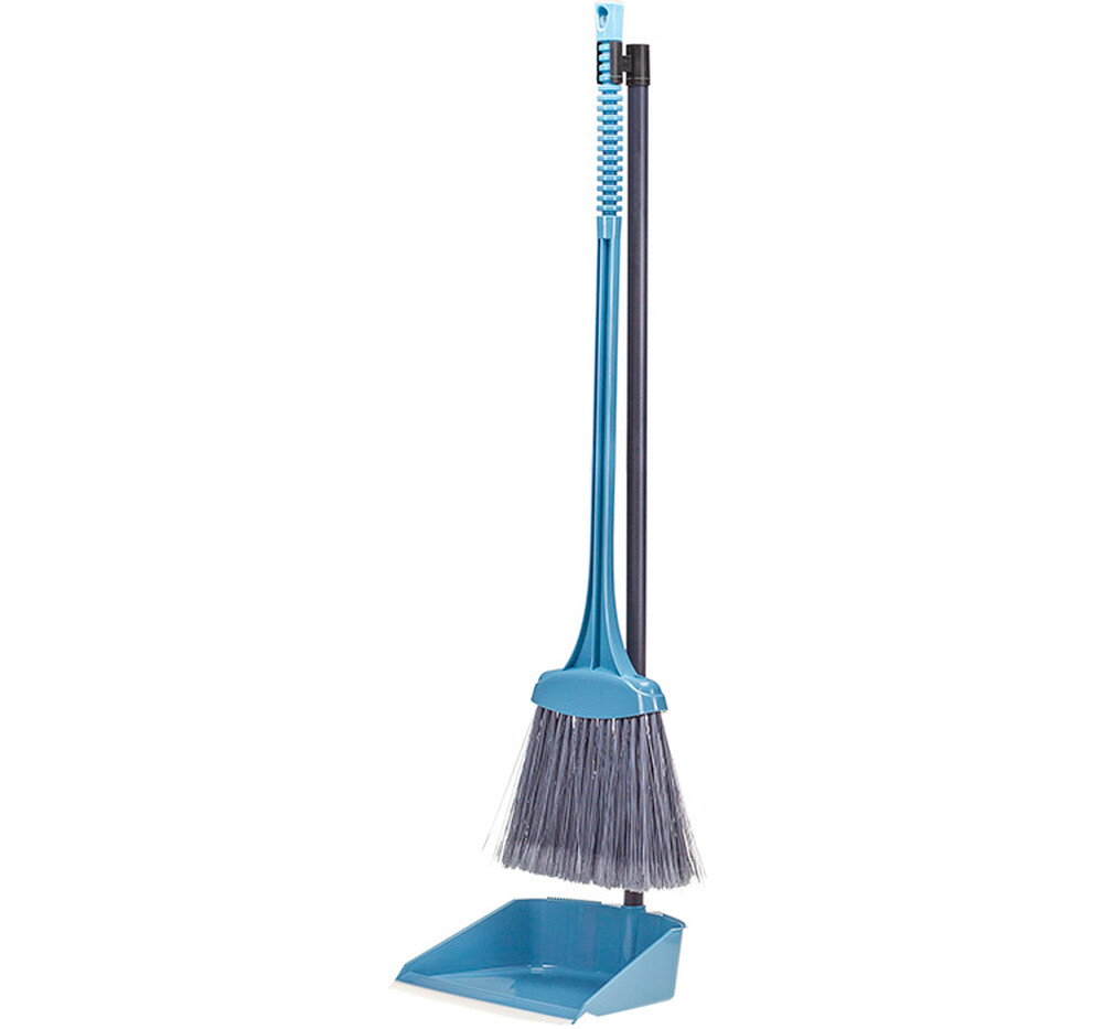 Набор для уборки ЛЕНИВКА с ВЕНИКОМ цв.микс  ("М-пластика") (М 5178)