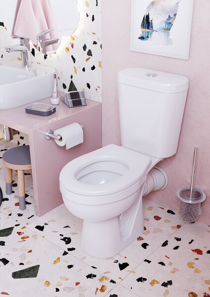 Унитаз-компакт детский "Каспер" (прям: 1-реж, полипропилен) 1WH501741