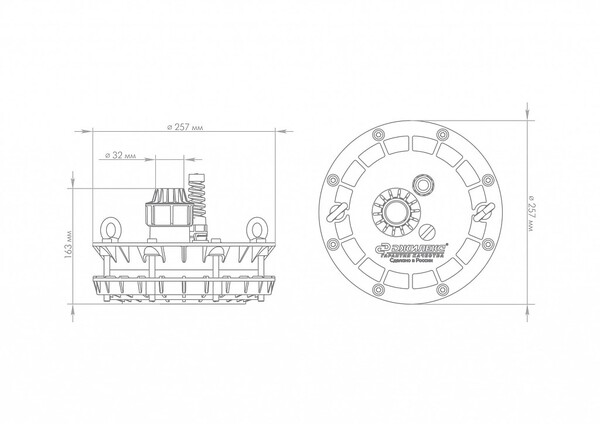 Оголовок скважинный ДЖИЛЕКС пластиковый ОСП 133-160/32 "ХИТ" 6302