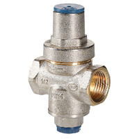 Редуктор давления поршневой SABO PN16, от 1 до 5,5 бара, 1/2" c выходом для подключения манометра, никель (аналог VT.088.N.0455SM) OR.232.N.04SM