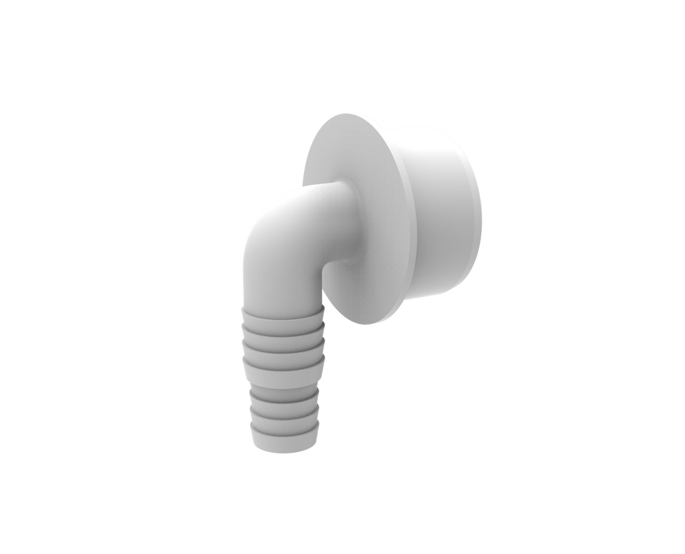 АГ-5150 Адаптер Г-образный для подключения слива ОРИО (вход 20/22 мм, выход 50 мм)