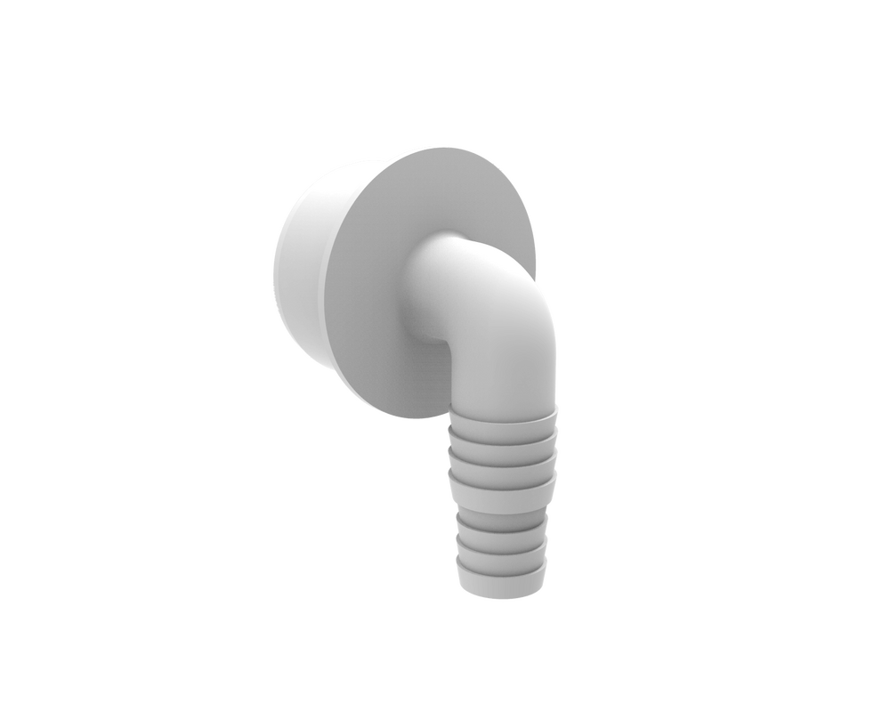 АГ-5150 Адаптер Г-образный для подключения слива ОРИО (вход 20/22 мм, выход 50 мм)