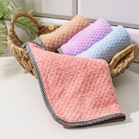 Салфетка микрофибра Доляна «Уют», 25×25 см, цвет МИКС 7422077