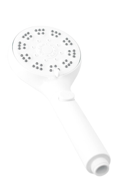 Лейка  SANTREK AQUA MS-6205 пакет (белый) 6-ти режимная d=100мм L=270мм