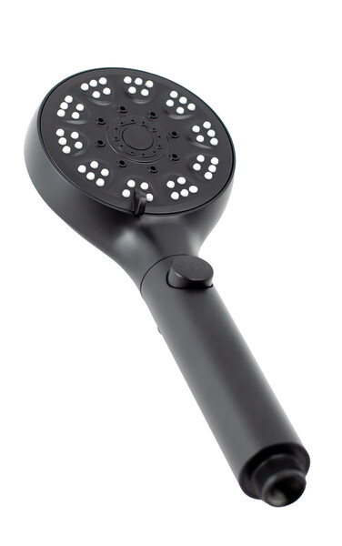 Лейка  SANTREK AQUA MS-6206 пакет (черный) 6-ти режимная d=100мм L=270мм