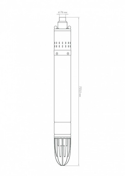 Насос погружной ДЖИЛЕКС «ВИНТОВИК» 35/80 (750 Вт, 35 л/мин, выс.подъема 80м, кабель 20м) "ХИТ" 5700